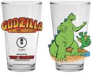 Toon Tumblers Godzilla Animated Godzooki 16oz Pint Glass