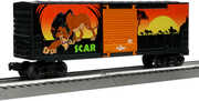 Lionel Trains - Disney Villains Scar Hi-Cube boxcar, O Gauge 