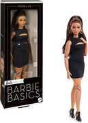 Mattel Collectible - Barbie Basics Collectible Doll, Model 05 With Brunette Hair, Black Dress & Heels