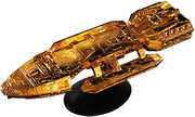 Battlestar Galactica - Limited Edition Gold Classic Galactica Gold Die-Cast 10.5" Ship 