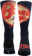 Perri's - David Bowie - Aladdin Sane Flash Dye Sublimation - Crew Socks 