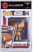 Funko POP! STAR WARS: Return of the Jedi 40th - Leia (Boushh) - Alliance Authentic Encapsulated