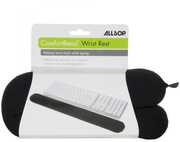Allsop 29809 ComfortBead Wrist Rest for Keyboards Ergonomic Stress Relief (Black) 