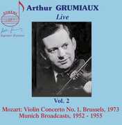 Arthur Grumiaux Live 2 , Grumiaux Doneux Belgian Radio Chamber Orchestra Altmann