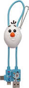 Frozen Olaf 3D Foam USB Cable Bag Clip 