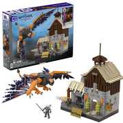 MEGA BLOKS - The Witcher Geralt's Griffin Hunt, 1170 Piece Buiding Toy Set