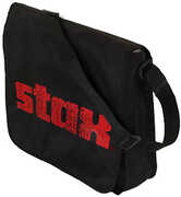 Rocksax - Stax - Stax Logo - Flap Top Messenger Bag (Black) 