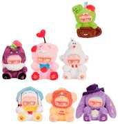TOY CITY - MONBOO - Monster Paradise Series Plush Blind Box 6pc display 