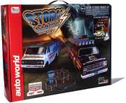 Auto World - Storm Racers HO Slot Car Race Set 23'