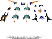 ZOIDS - ADVANCED Zi - AZ-14EX LIGER ZERO X UNIT Model Kit
