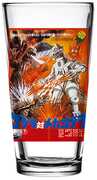 Toon Tumblers - Godzilla 1974 - Godzilla Vs Mechagodzilla Movie Poster Pint Glass