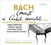 Concerti a Cembalo 4 , Hakkinen Spanyi Holtz Oramo Helsinki Baroque Orchestra