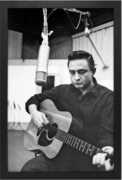 Johnny Cash - In Person - 11x17 Framed Print With Gel-Coat