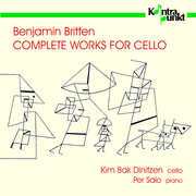 Complete Works for Cello , Kim Bak Dinitzen