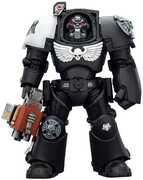 JOYTOY - Warhammer 40k - Raven Guard: Terminator 2 with Power Fist & Storm Bolter 1/ 18 Action Figure 