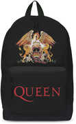 Rocksax - Queen - Crest Logo - Classic Backpack with Laptop Pocket (Black)