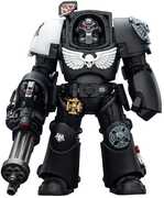 Warhammer 40K - Raven Guard: Terminator 3 with Power Fist & Assault Cannon 1/ 18 Action Figure