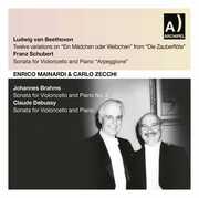 Shubert, Beethoven, Brahms, Debussy , Enrico Mainardi