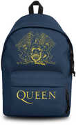 Rocksax - Queen - Royal Crest Logo - Daypack with Laptop Pocket (Black) 