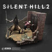 Bedrock Collectibles - Silent Hill 2 - Pyramid Head & Maria Elevator Chase Statue 