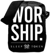 Rocksax - Sleep Token - Worship - Crossbody Bag with Stash Pockets (Black) 