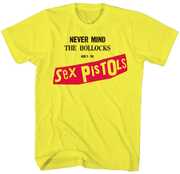Sex Pistols - Never Mind the Bollocks T-Shirt - Large Yellow 1494110505