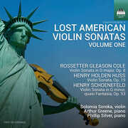 Lost American Violin Sonatas, Vol. 1 , Solomia Soroka