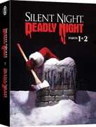Silent Night Deadly Night: Parts 1 & 2 - Limited Boxset with All-Region UHD, Blu-Ray & NTSC VHS Tape [Import] 