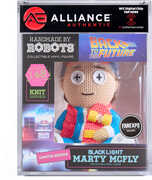 Back to the Future - Marty McFly with Skateboard Blacklight Limited Edition Vinyl Figure - Alliance Authentic Encapsulated
