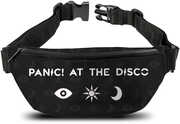 Rocksax - Panic! at The Disco - 3 Icons Logo - Bum Bag /  Fanny Pack (Black) 