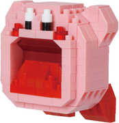 Nanoblock - Kirby - Character Collection - Inhaling Kirby Building Kit 