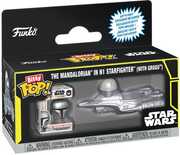 Funko Bitty POP!: Ride: Star Wars - The Mandalorian in N1 Starfighter (with Grogu)