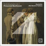 Presumed Beethoven - The Six String Quartets, Anh. 2 , Quartetto Alla Maniera Italiana