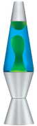 Lava® Lamp 14.5" Yellow Wax/ Blue Liquid/ Silver Base & Cap