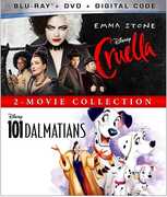 Cruella /  101 Dalmatians (Animated): 2-Movie Collection 