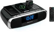 Studebaker SB5050B Workstation Bluetooth Hi-Fi Music System Wireless Charging Station (Black) 