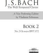 Book 2 - No. 3 C# Major 