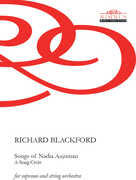 Blackford: Nadia Anjuman Songs Study Score 