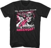 Green Day - American Dream Abduction T-Shirt - Medium Black 23GD350A2