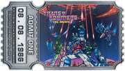 Transformers: The Movie - Limited Edition Metal Replica Movie Ticket - 40th Anniversary