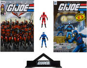 G.I. Joe - Page Punchers - 3" Cobra Commander and Crimson Guard Figures with Comics 2-Pack