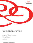 Blackford: Nadia Anjuman Songs Full Score 