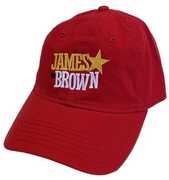 James Brown - Unstructured Hat - Red 
