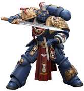 JOYTOY - Warhammer 40K: Space Marine - Ultramarines: Relic Primus Armour with Plasma Pistol and Combat Blade 1/ 18 Action Figure
