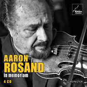 In Memoriam - Live (4-CD set) , Aaron Rosand