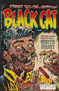 Pre-Code Horror Comic Book Cover - Black Cat Mystery (17x12) Metal Sign 