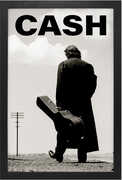 Johnny Cash - Walk - 11x17 Framed Print With Gel-Coat