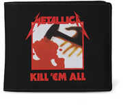 Rocksax - Metallica - Kill 'Em All Logo - Wallet with Coin Pocket (Black)