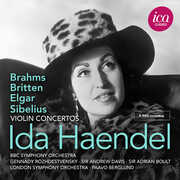 Britten, Brahms, Elgar & Sibelius: Violin Concertos , Ida Haendel