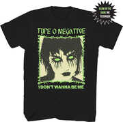 Type O Negative - I Don't Wanna Be Me T-Shirt - Medium Black / Glow in the Dark 22TONO42A2